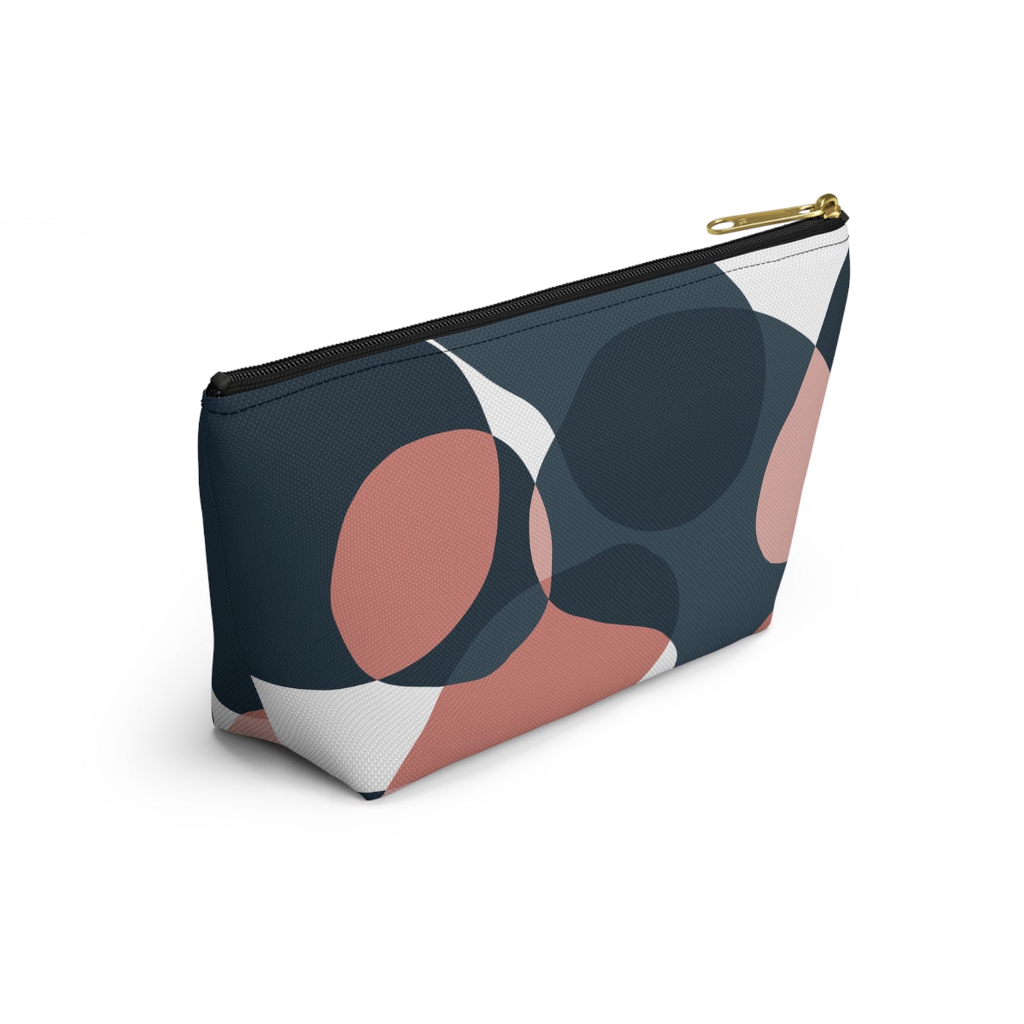 Abstract Chic Accessory Pouch w T-bottom