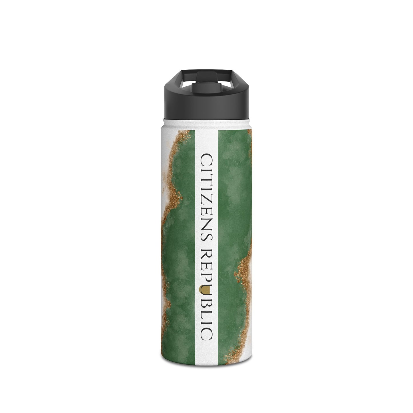 CR Grass Is Greener Stainless Steel Water Bottle w/ Standard Lid