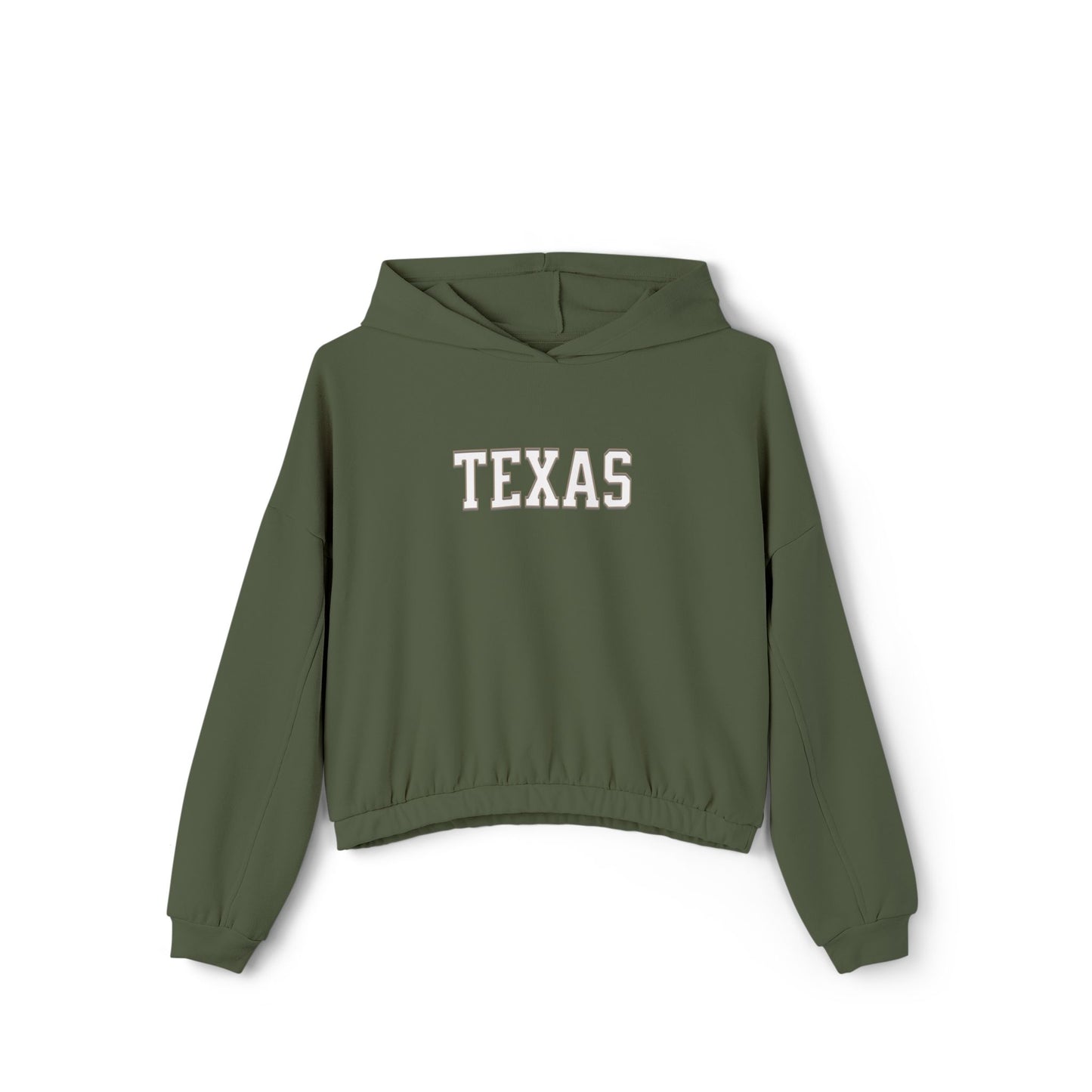 TEXAS - Cinched Bottom Hoodie Pullover
