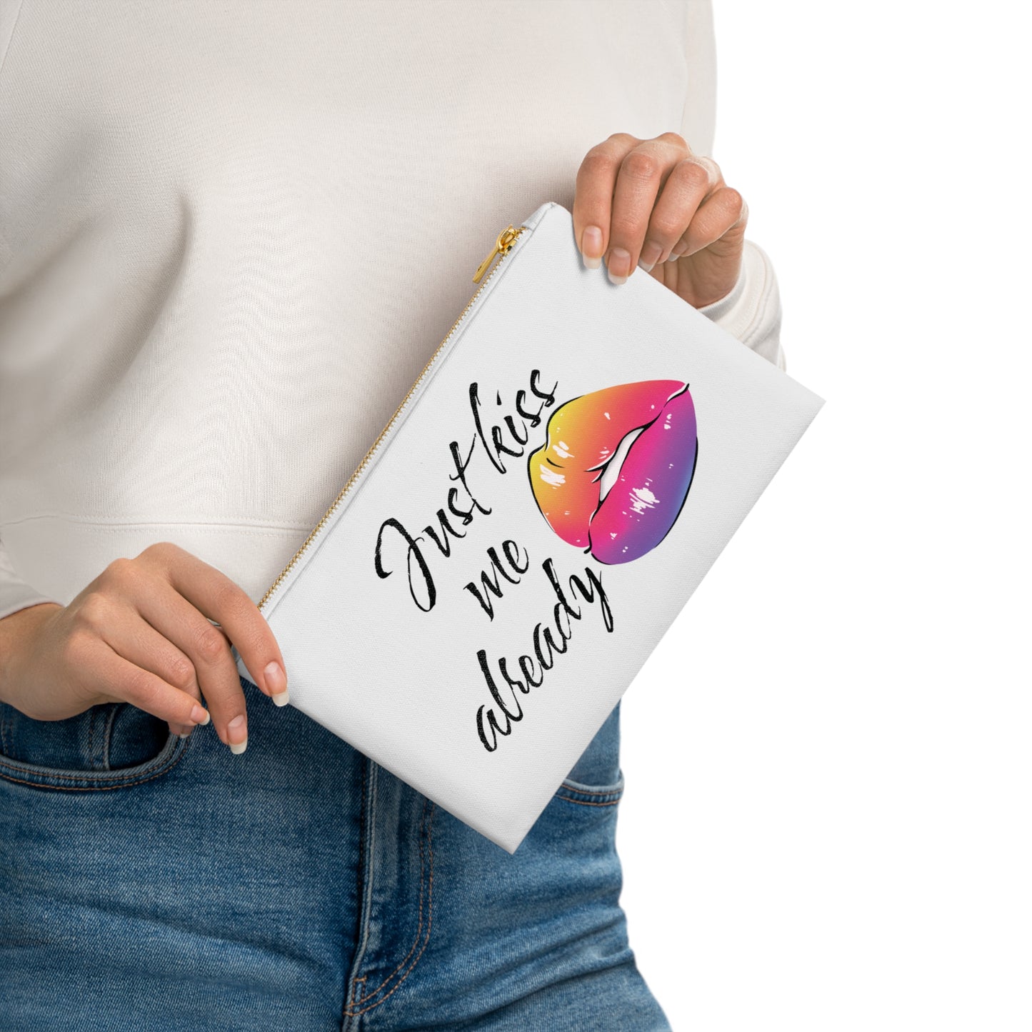 Just Kiss Me 2.0 Cosmetic Bag