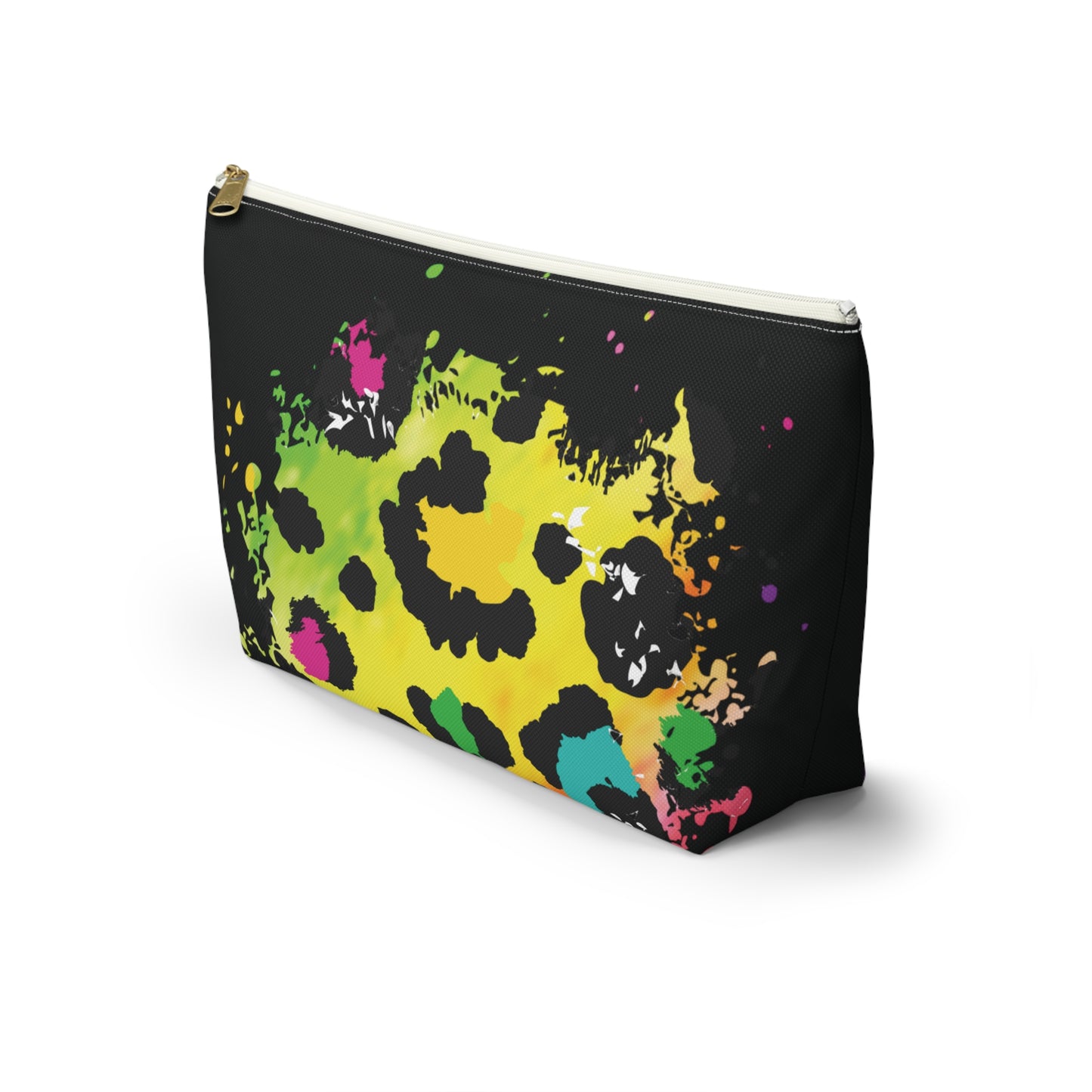 Neon & Leopard Accessory Pouch
