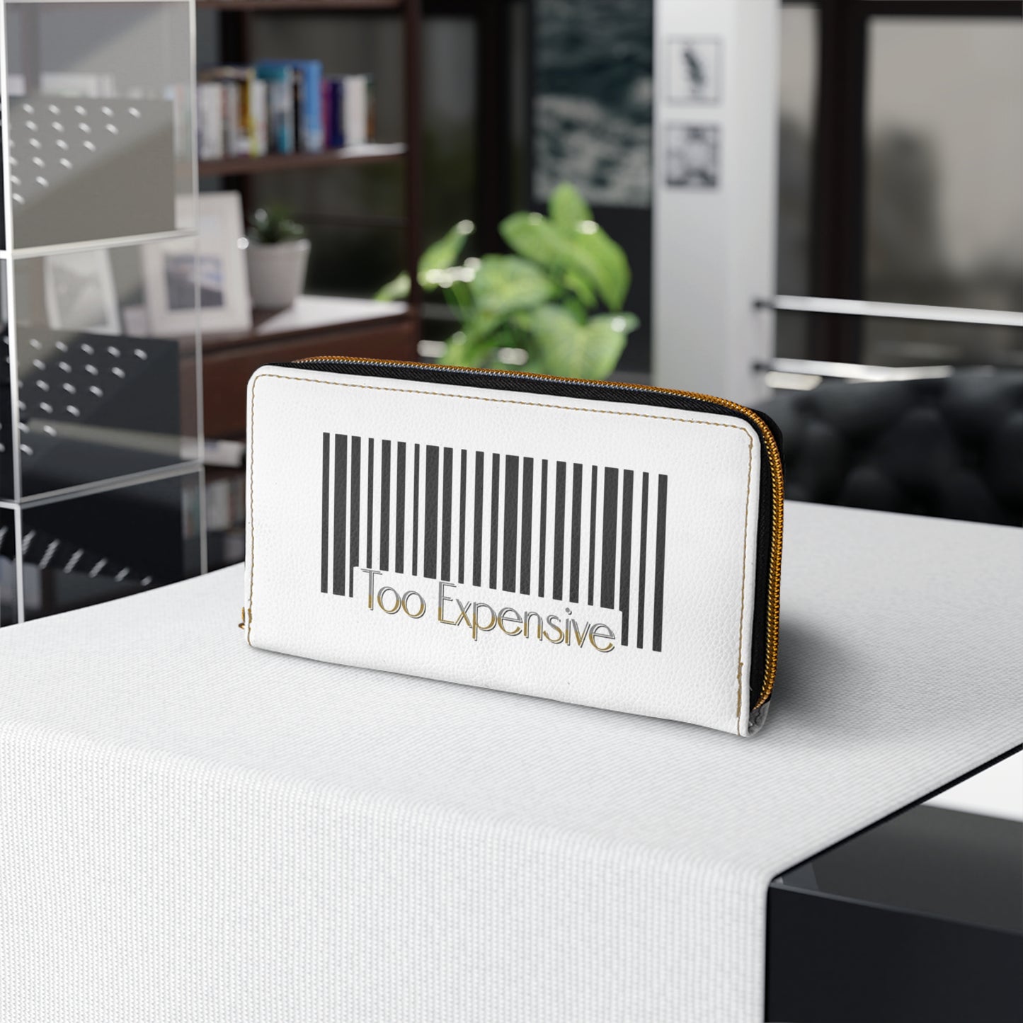 Too Expensive Zipper Wallet