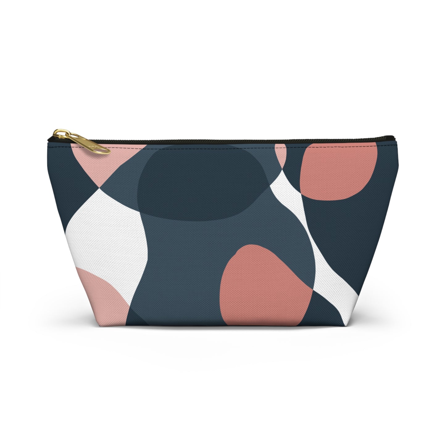 Abstract Chic Accessory Pouch w T-bottom