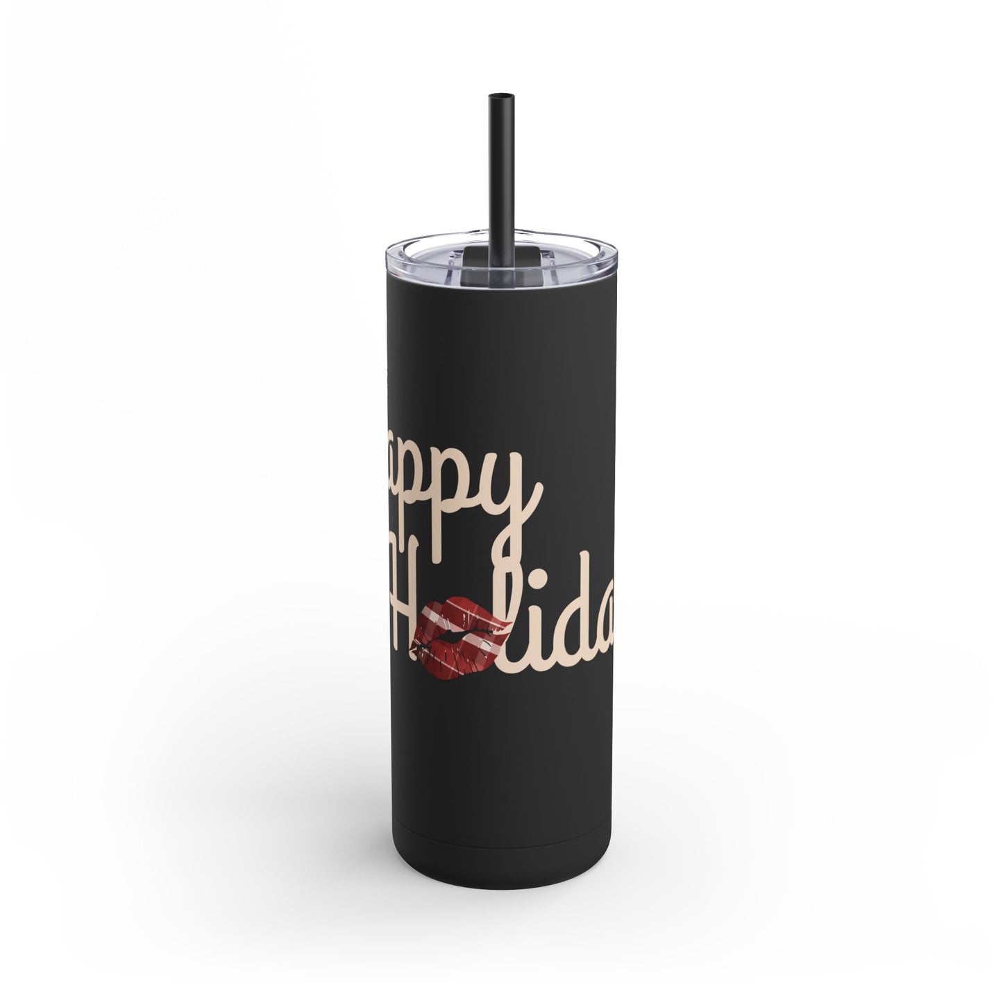 Holiday Kiss - Skinny Maars Maker Matte Tumbler
