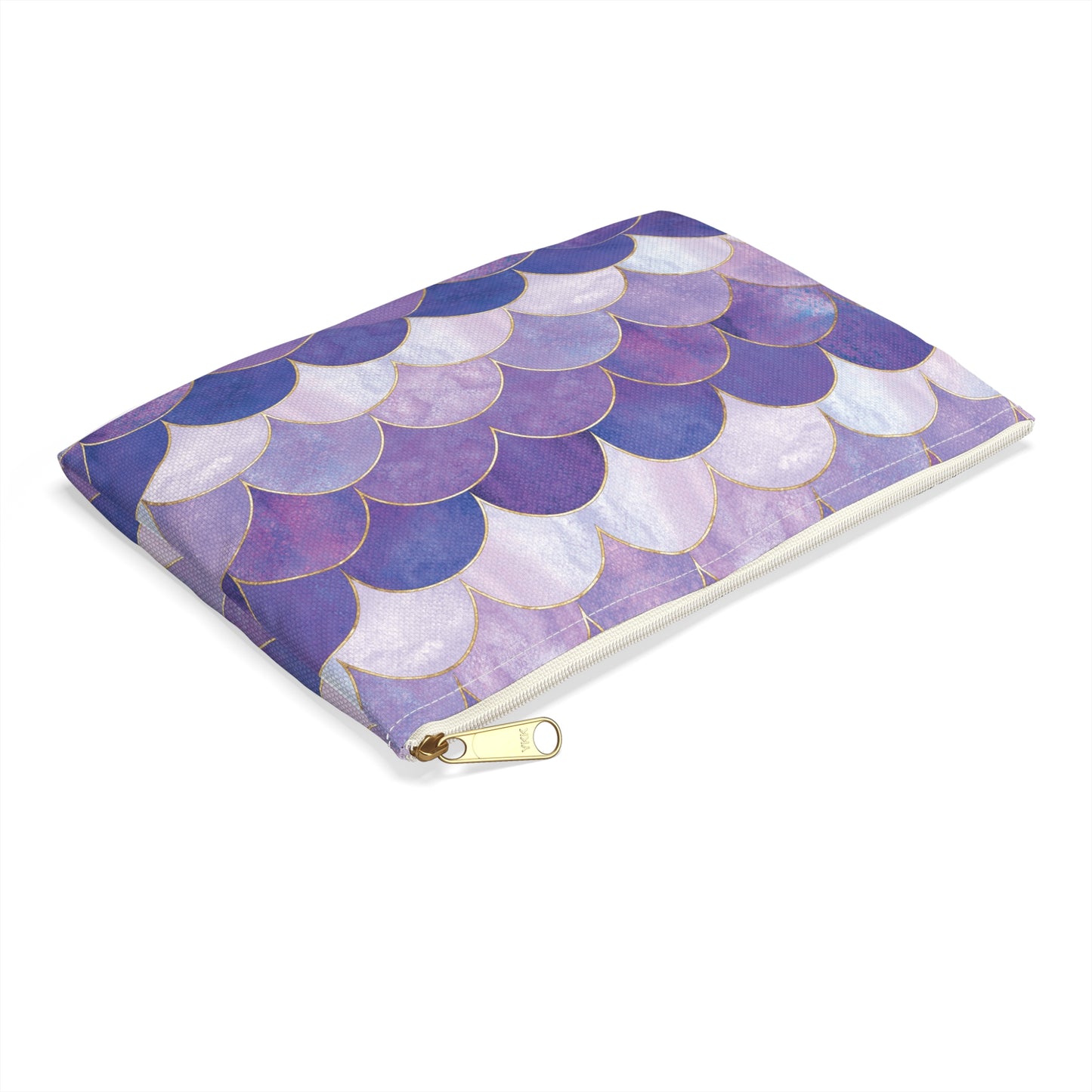 Violet Scallops - Accessory Pouch