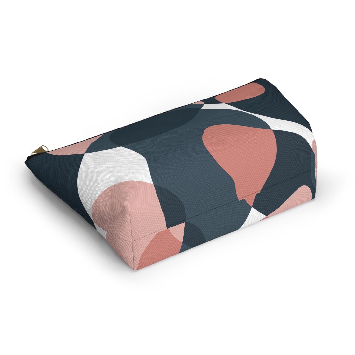 Abstract Chic Accessory Pouch w T-bottom