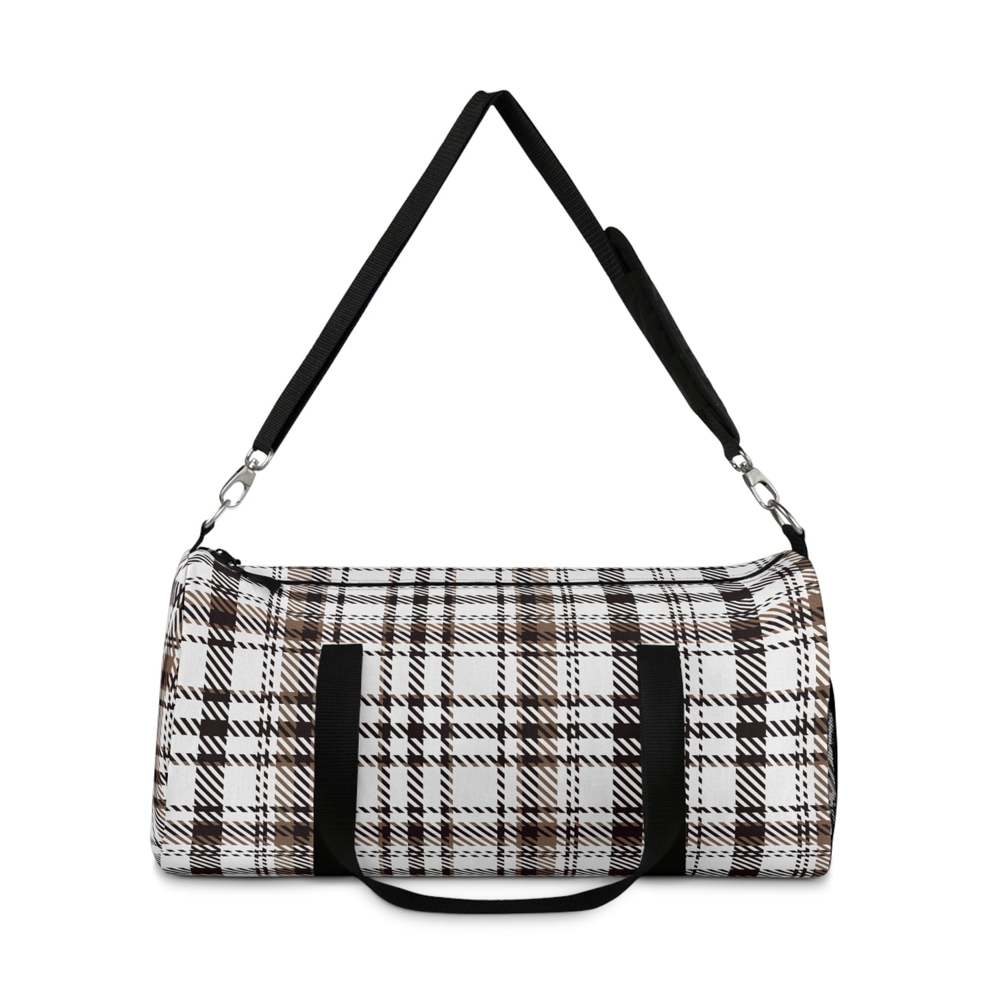 Plaid & Neutral - Duffel Bag