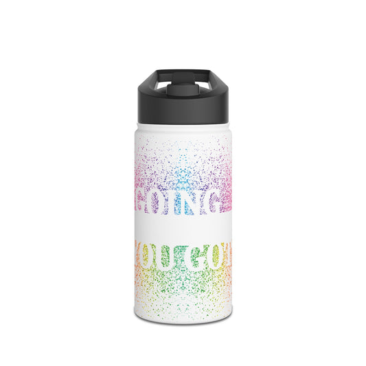Overspray Stainless Steel Water Bottle w/ Standard Lid