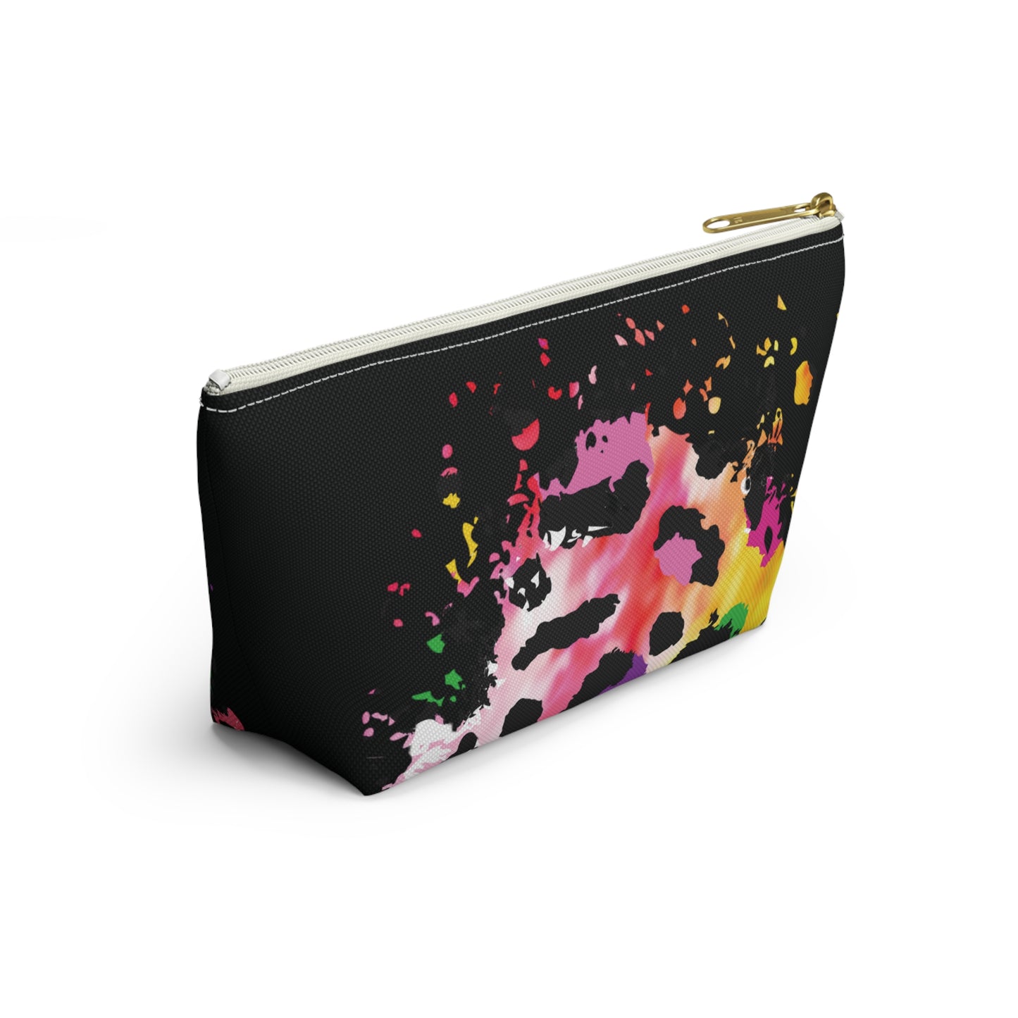 Neon & Leopard Accessory Pouch