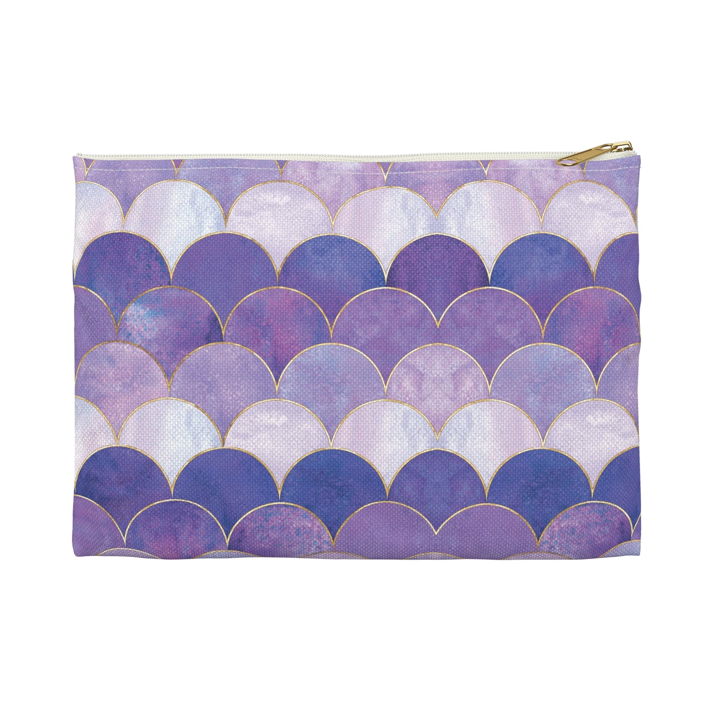 Violet Scallops - Accessory Pouch