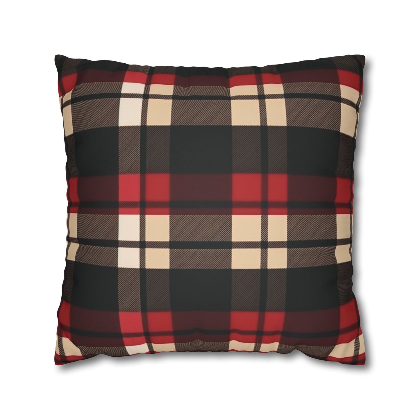 Holiday Cheer - Faux Suede Decorative Pillow Cover
