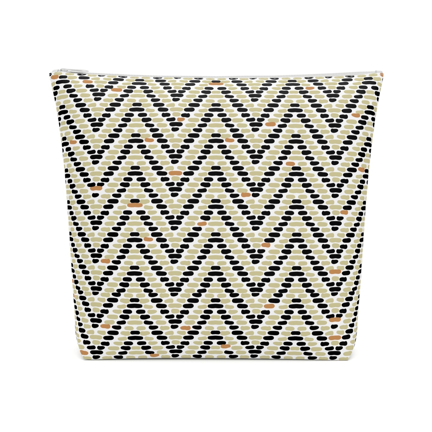 Zig & Zag Chevron - Cotton Cosmetic Bag