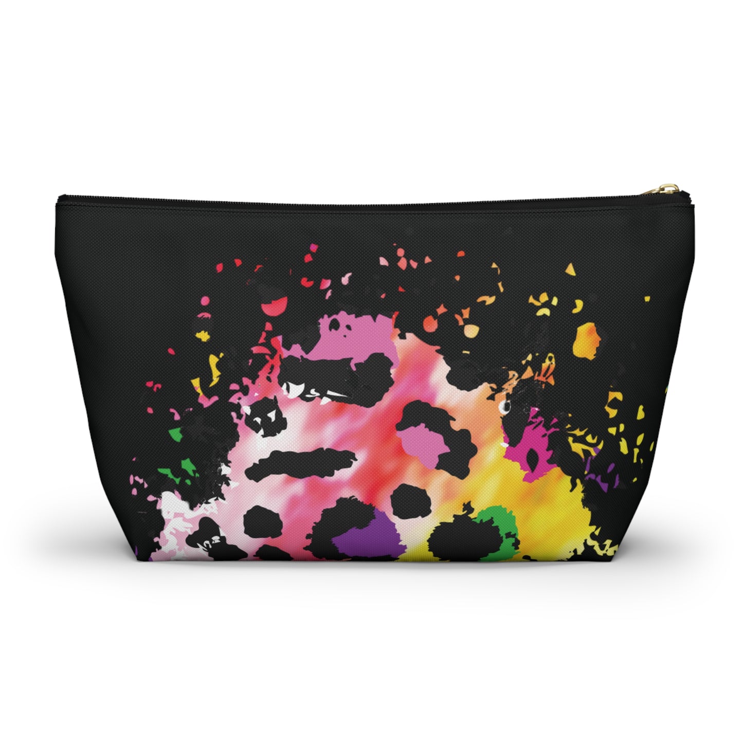 Neon & Leopard Accessory Pouch