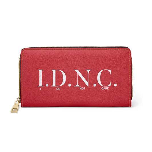 I.D.N.C. Zipper Wallet