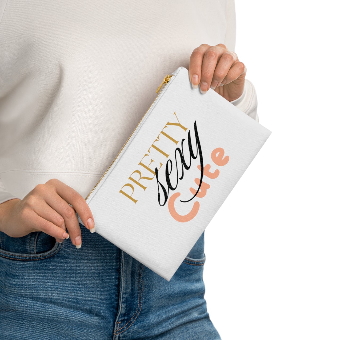 "Pretty ,Sexy, Cute" Cosmetic Bag