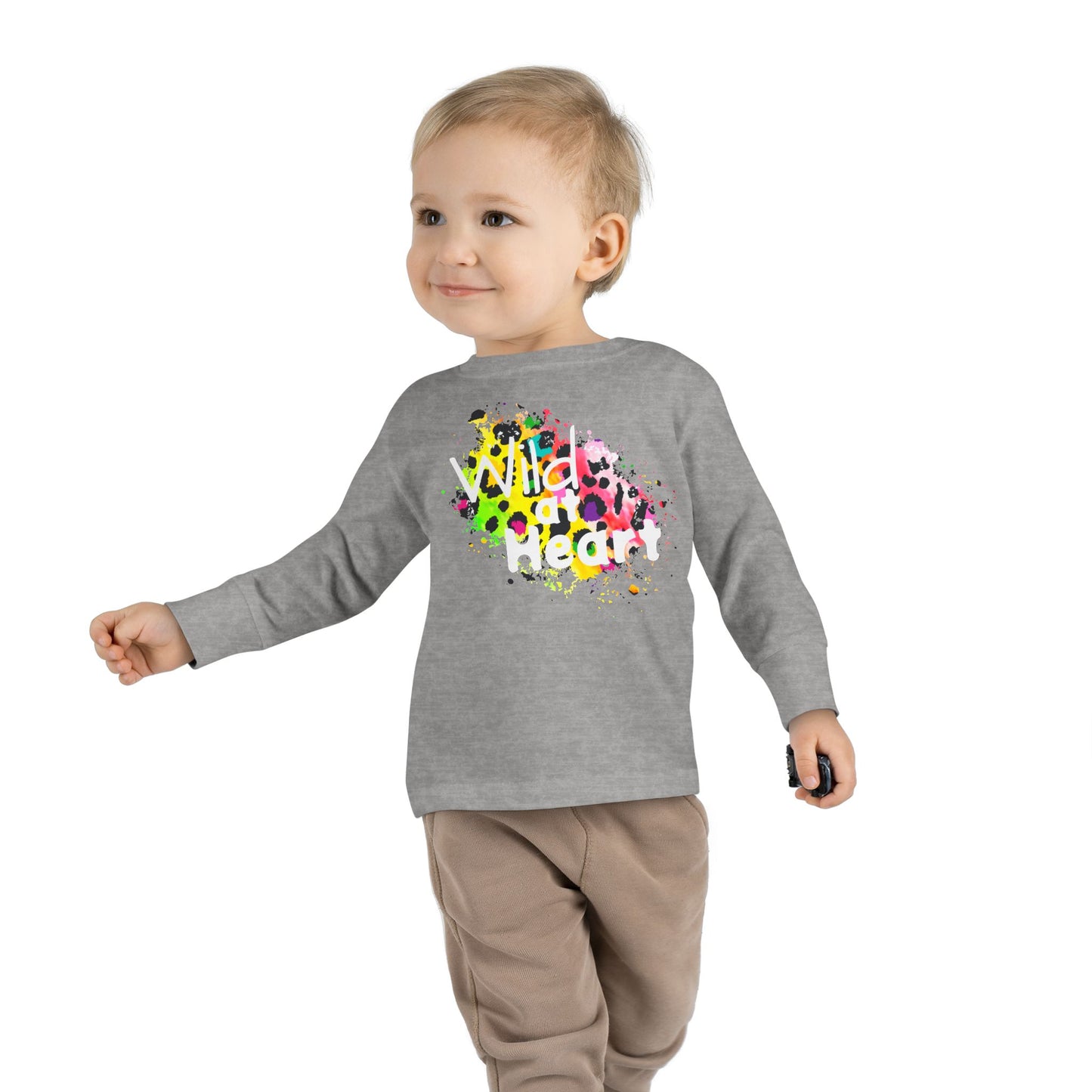 Wild at Heart Long Sleeve Graphic Tee 2T-6T