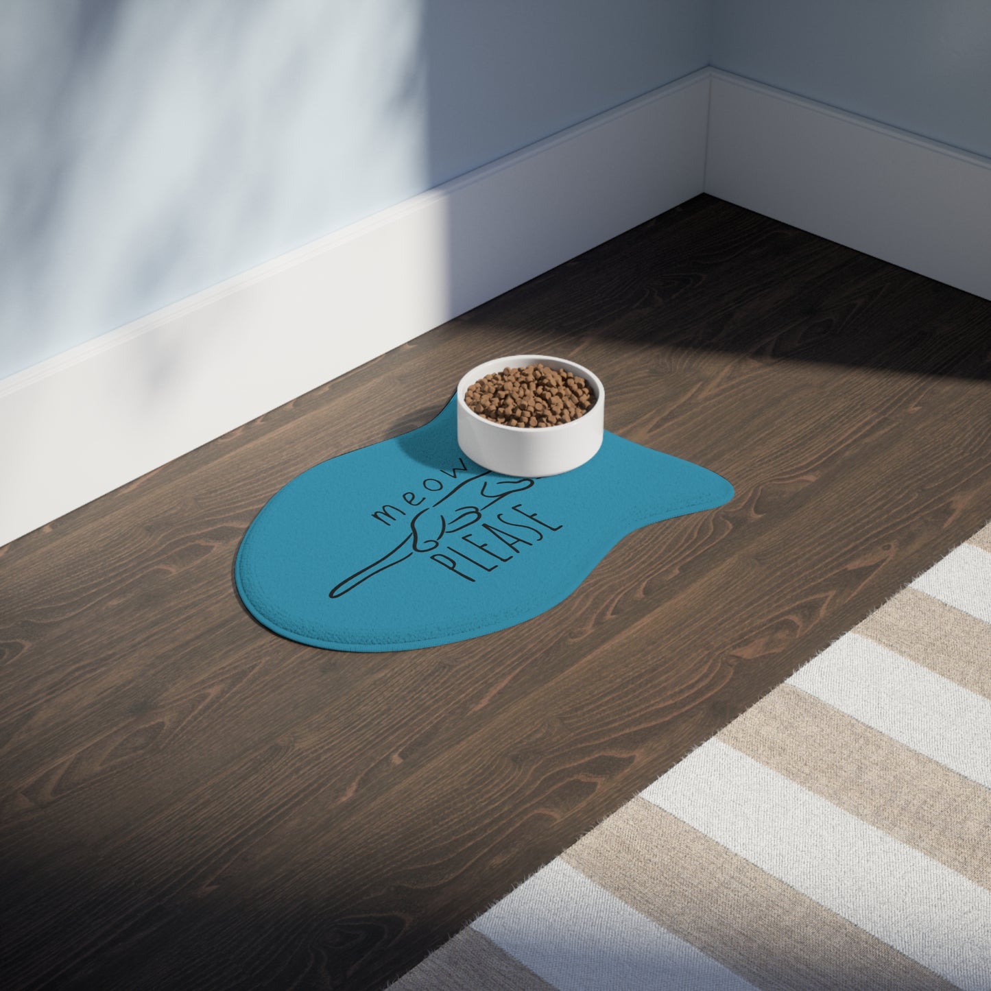 Meow Please Cat Feeding Mat