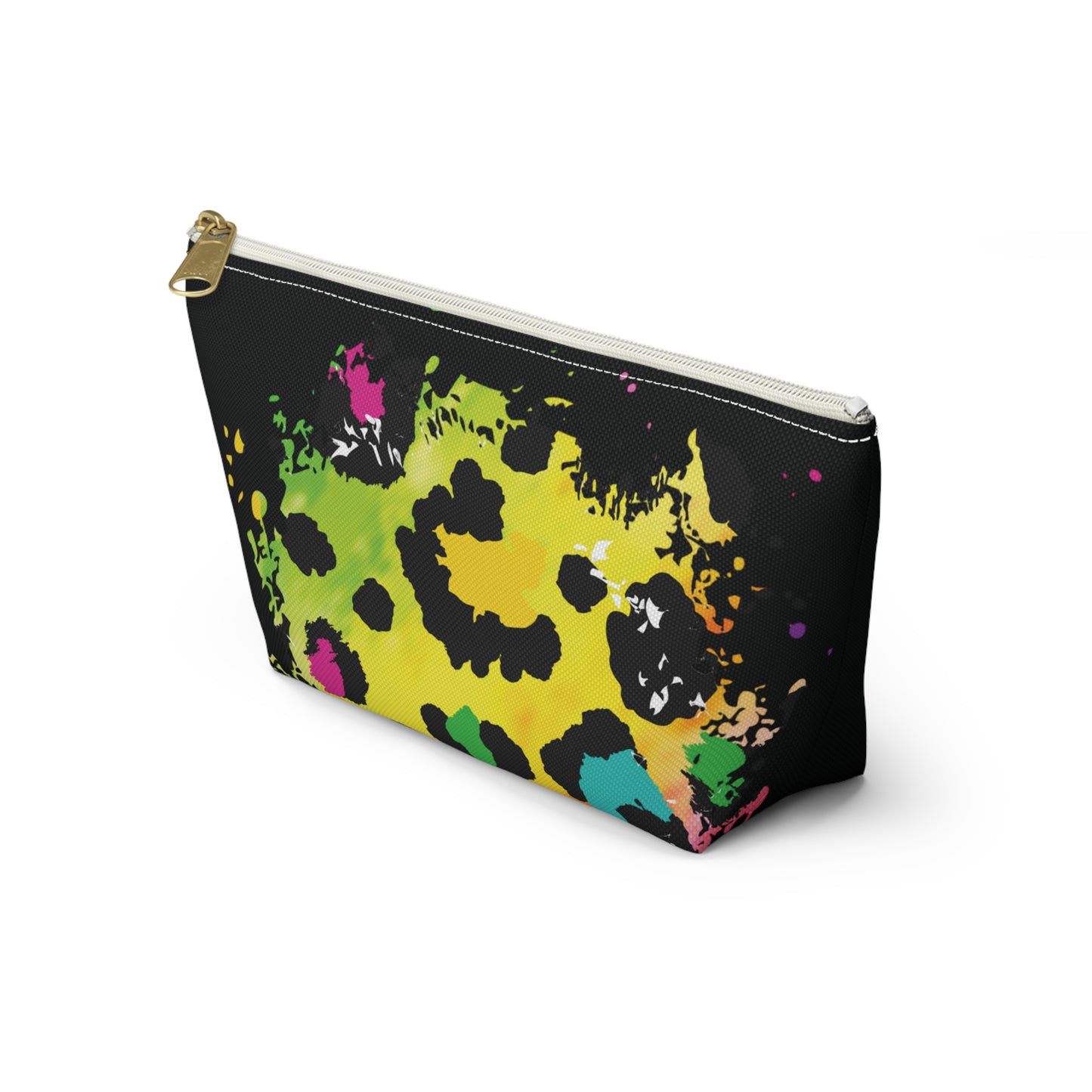 Neon & Leopard Accessory Pouch