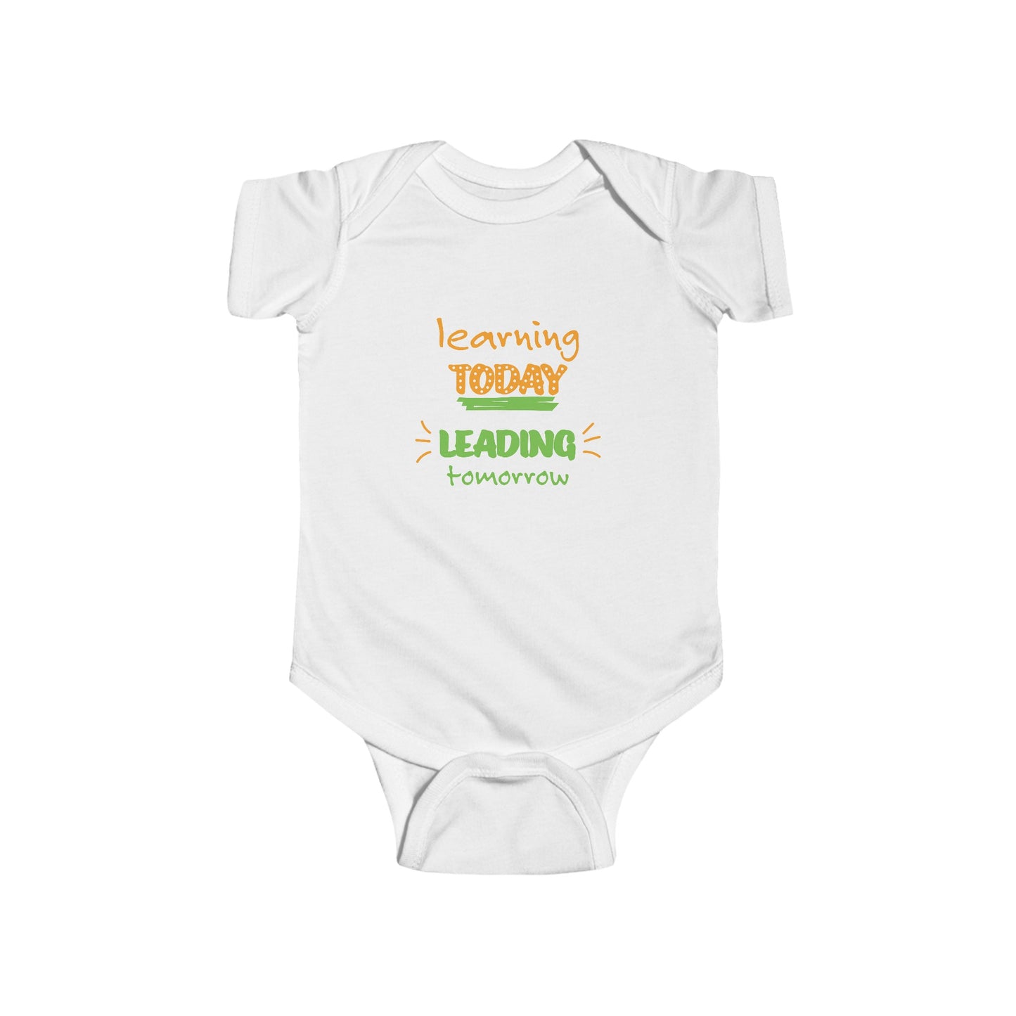 Learn then Lead Jersey Bodysuit 6M-24M