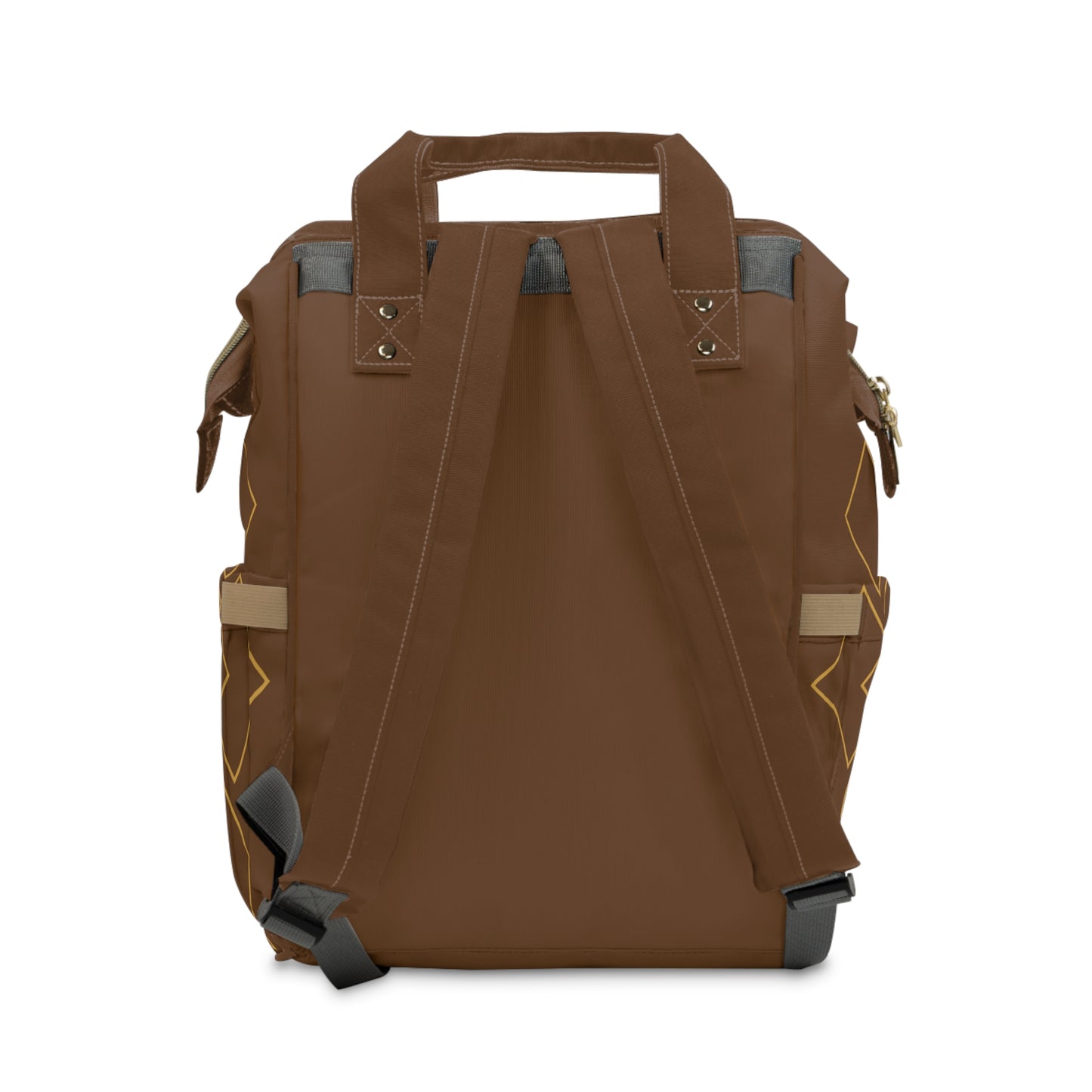 Gold Lines Diaper Backpack