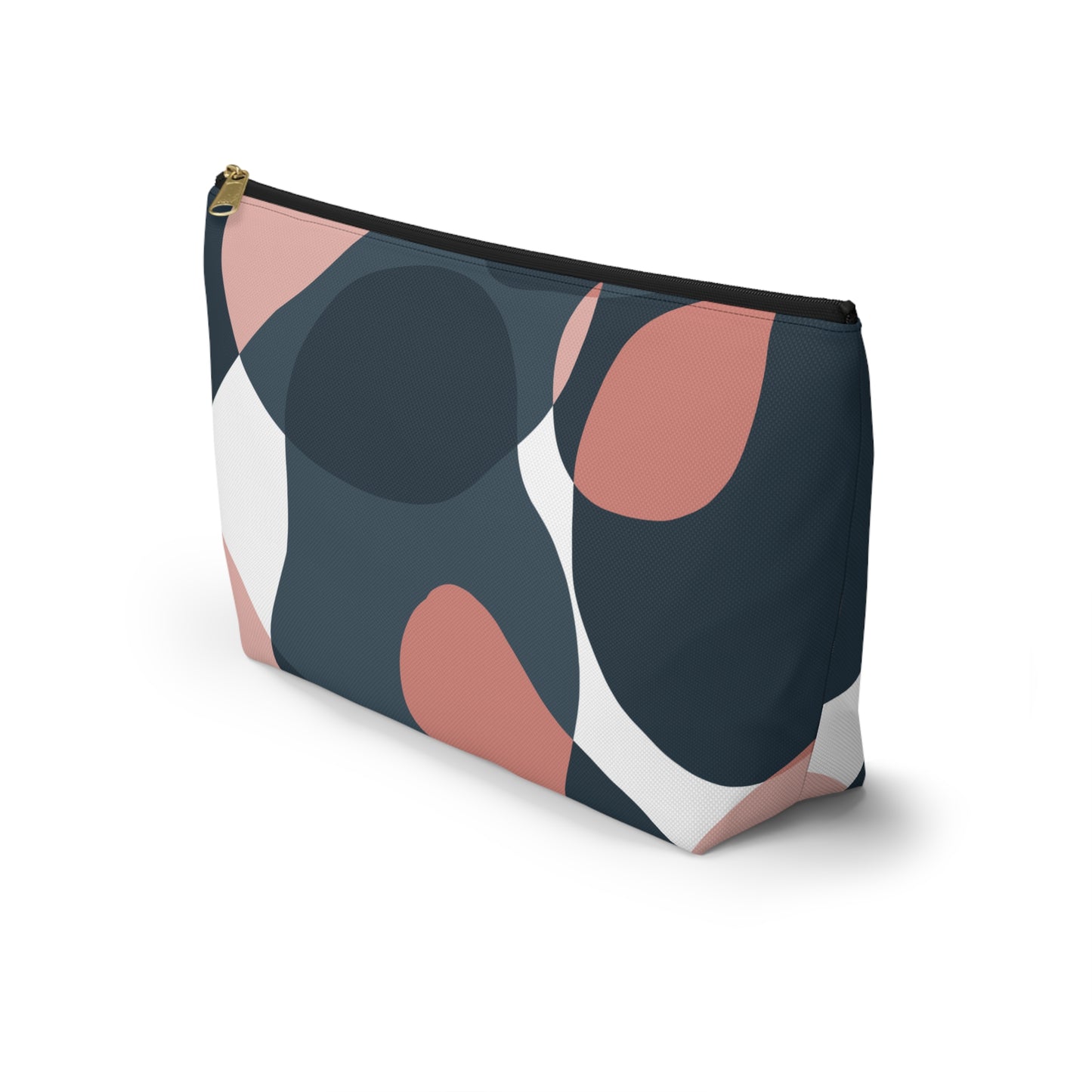 Abstract Chic Accessory Pouch w T-bottom