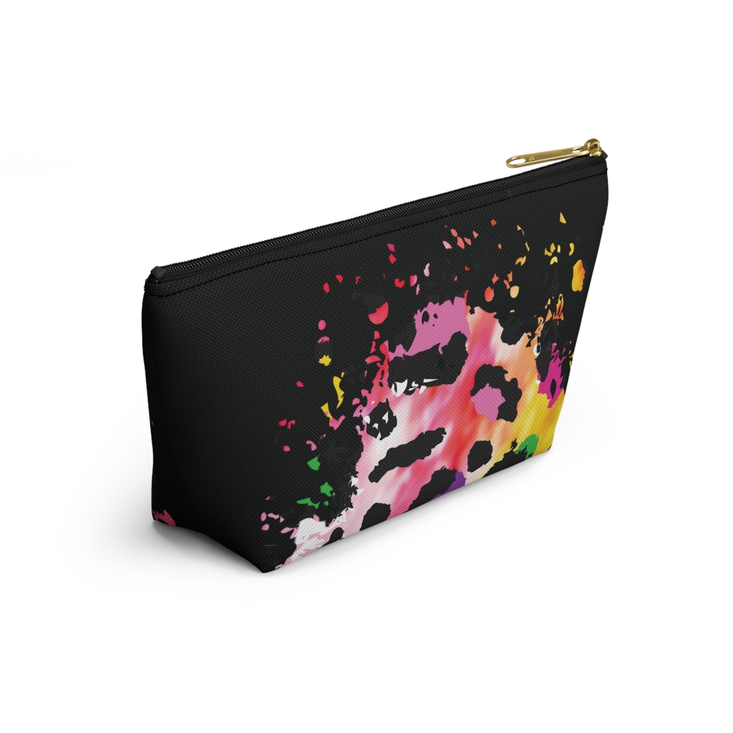 Neon & Leopard Accessory Pouch