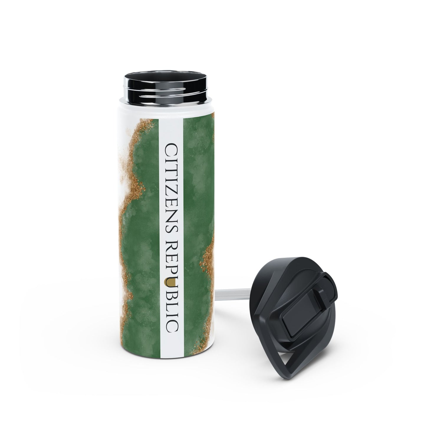 CR Grass Is Greener Stainless Steel Water Bottle w/ Standard Lid
