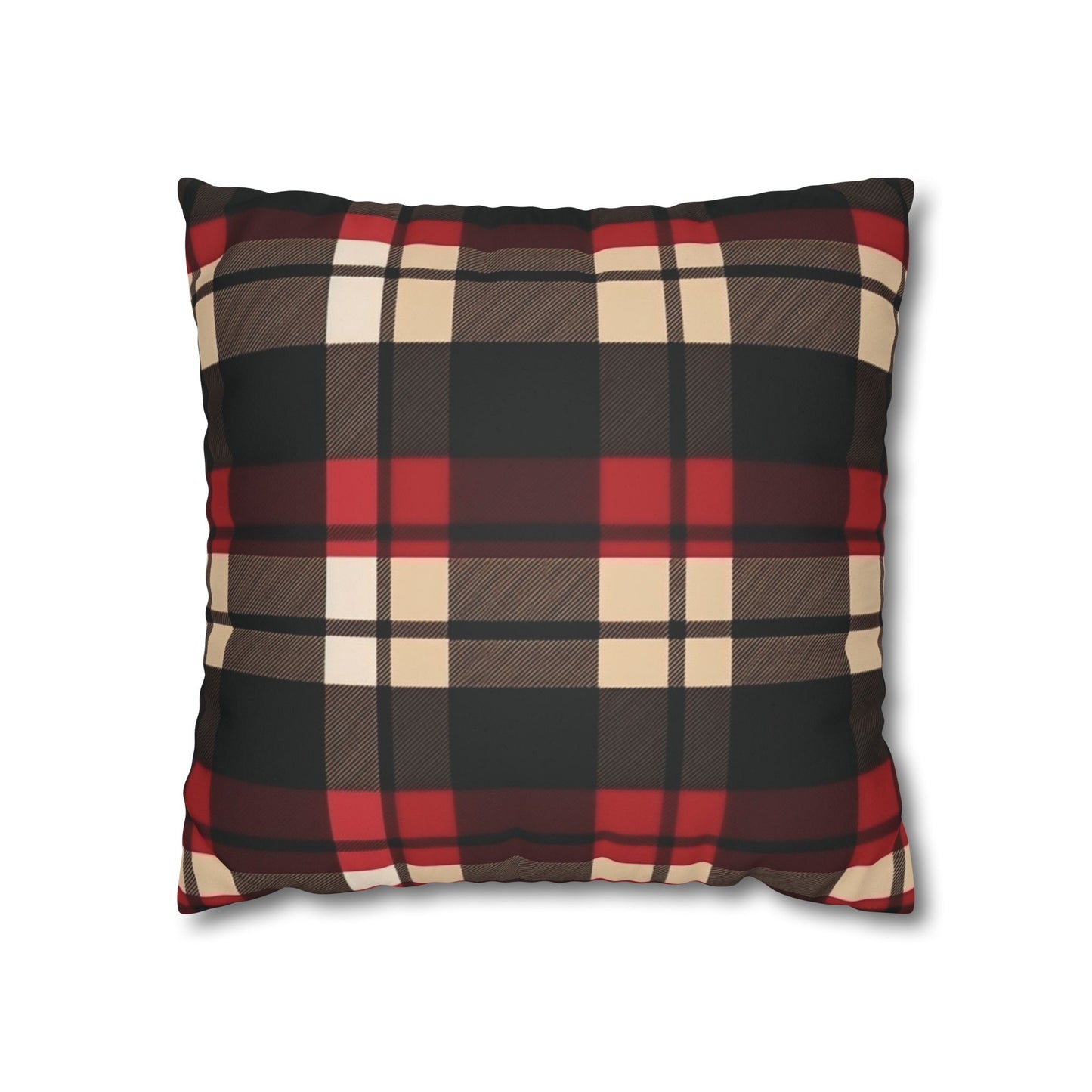Holiday Cheer - Faux Suede Decorative Pillow Cover