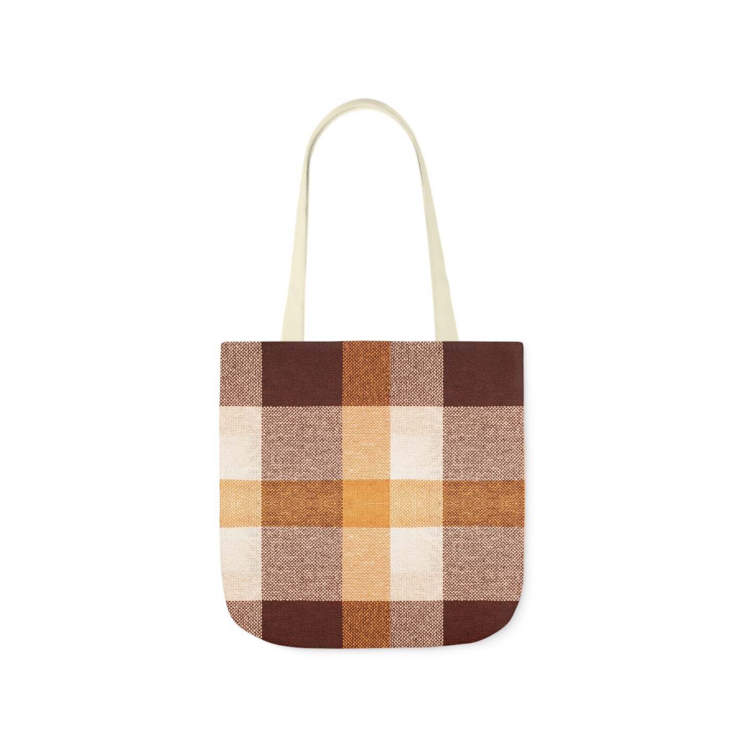 Stylish Plaid - Canvas Tote Bag *Fall 25