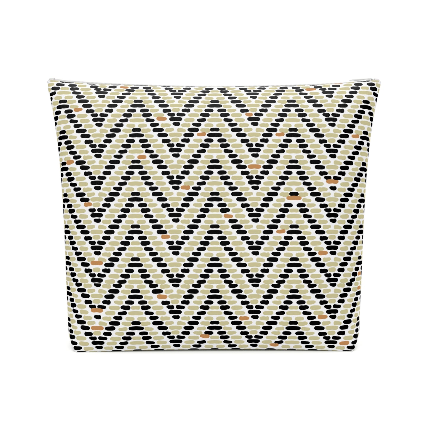 Zig & Zag Chevron - Cotton Cosmetic Bag
