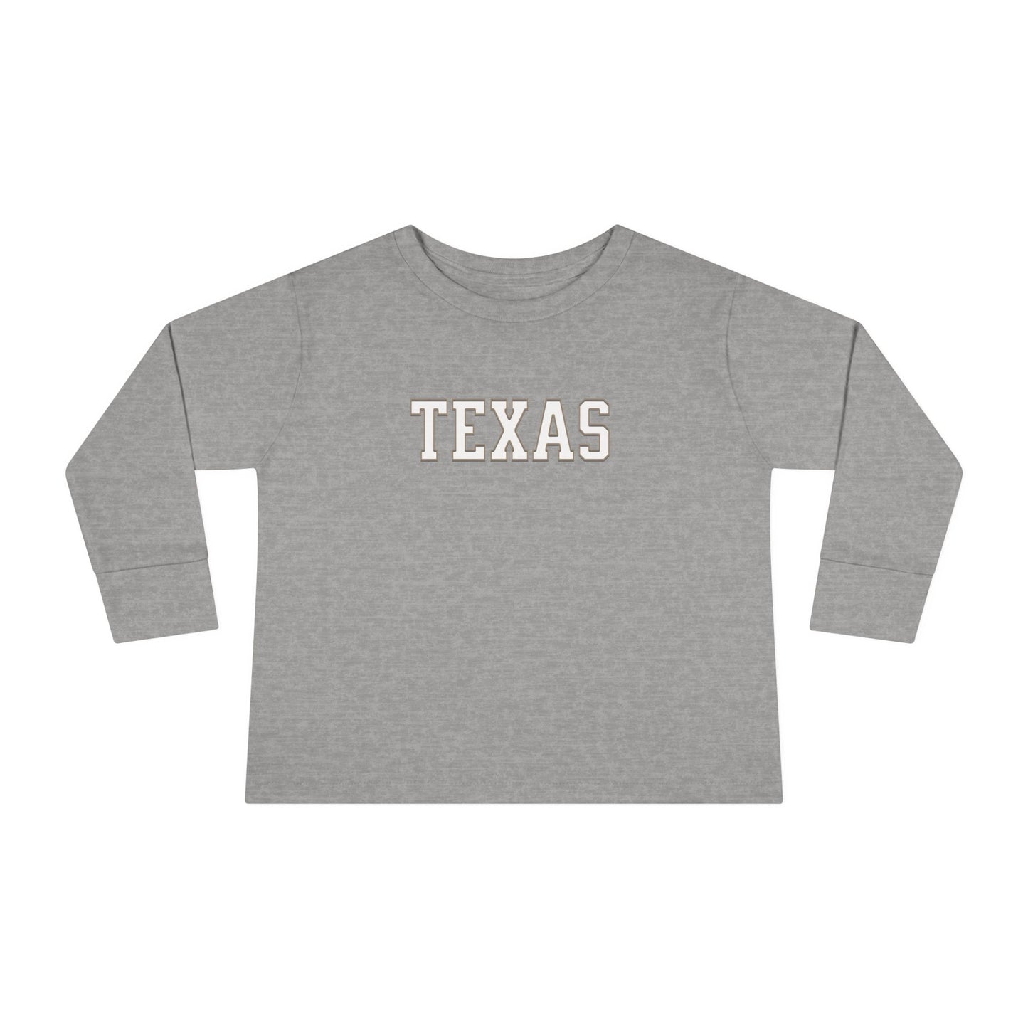 TEXAS - Toddler Long Sleeve Graphic Tee 2T-6T