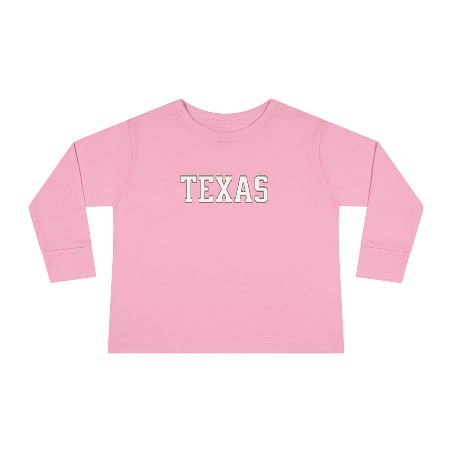 TEXAS - Toddler Long Sleeve Graphic Tee 2T-6T