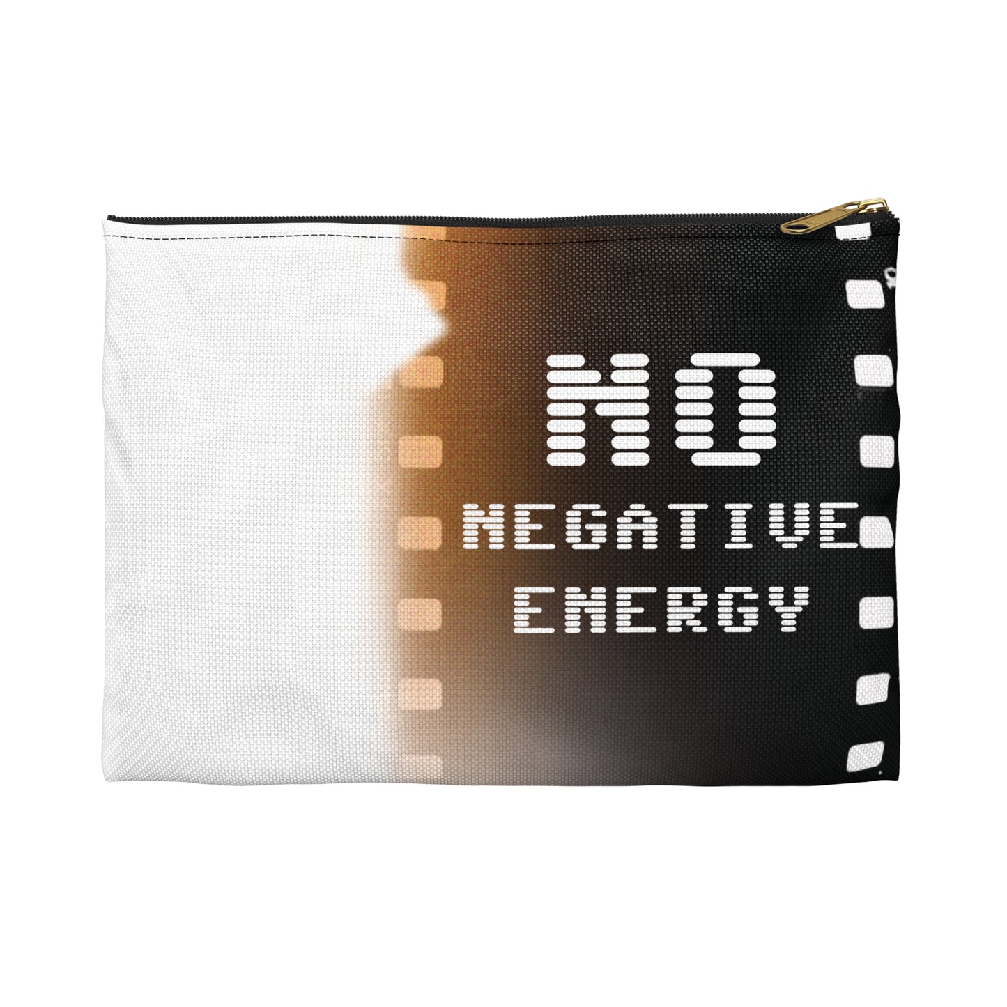 No Negativity - Flat Accessory Pouch