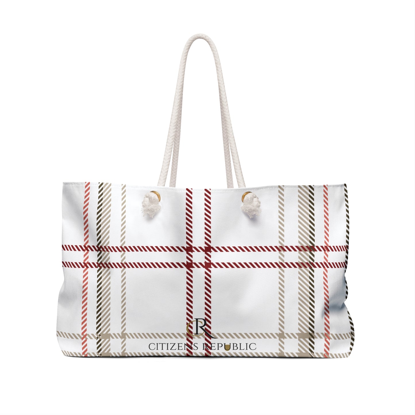 Plaid x Holiday - Weekender Tote Bag