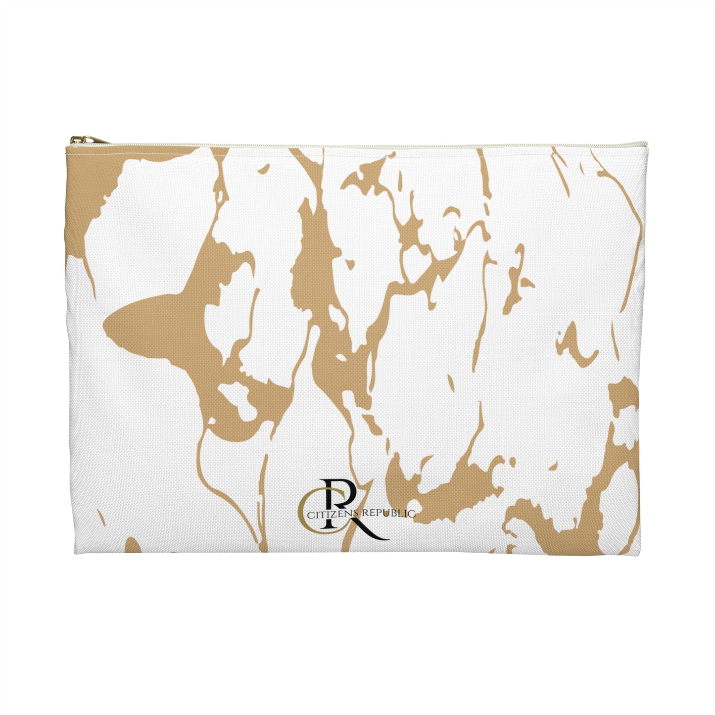 Gold Marble Top - Accessory Pouch