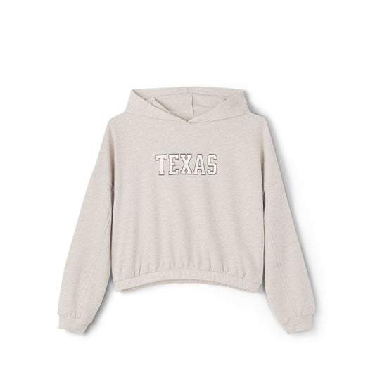 TEXAS - Cinched Bottom Hoodie Pullover