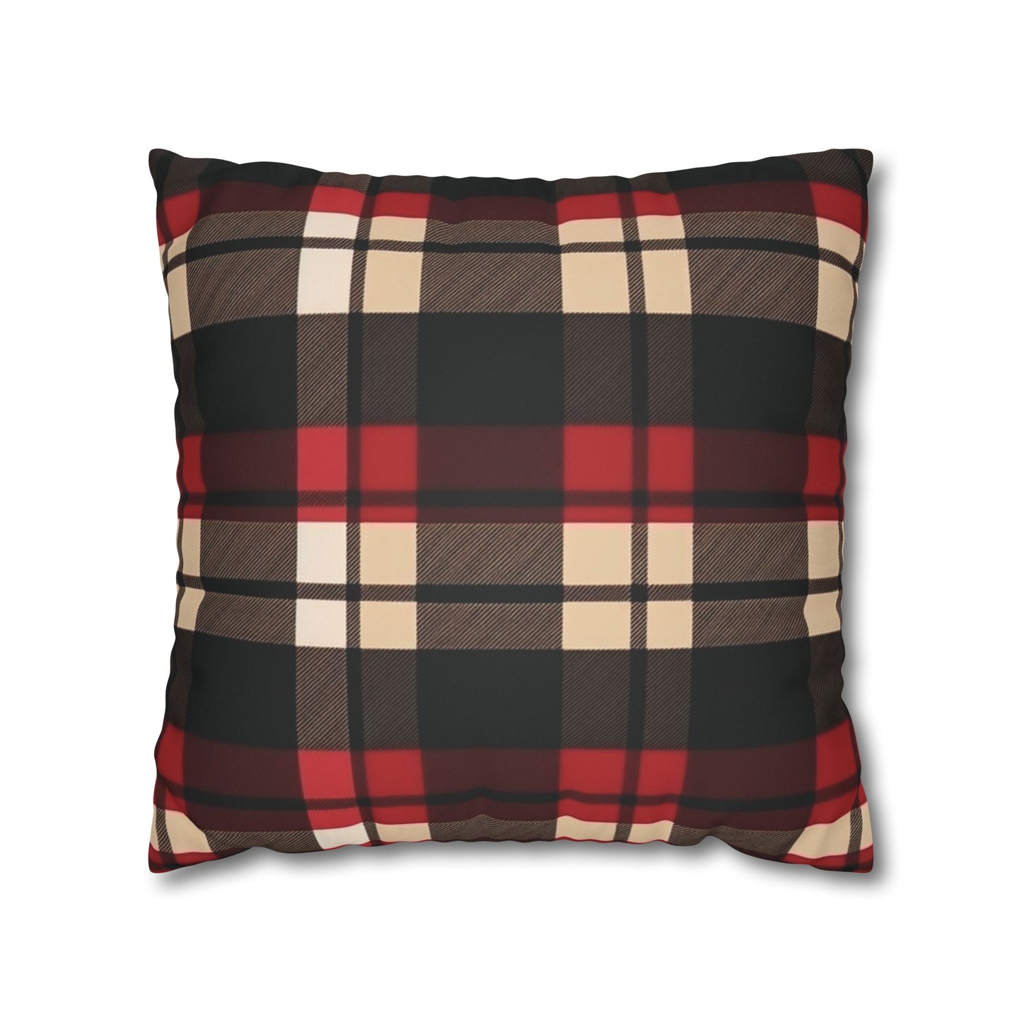 Holiday Cheer - Faux Suede Decorative Pillow Cover