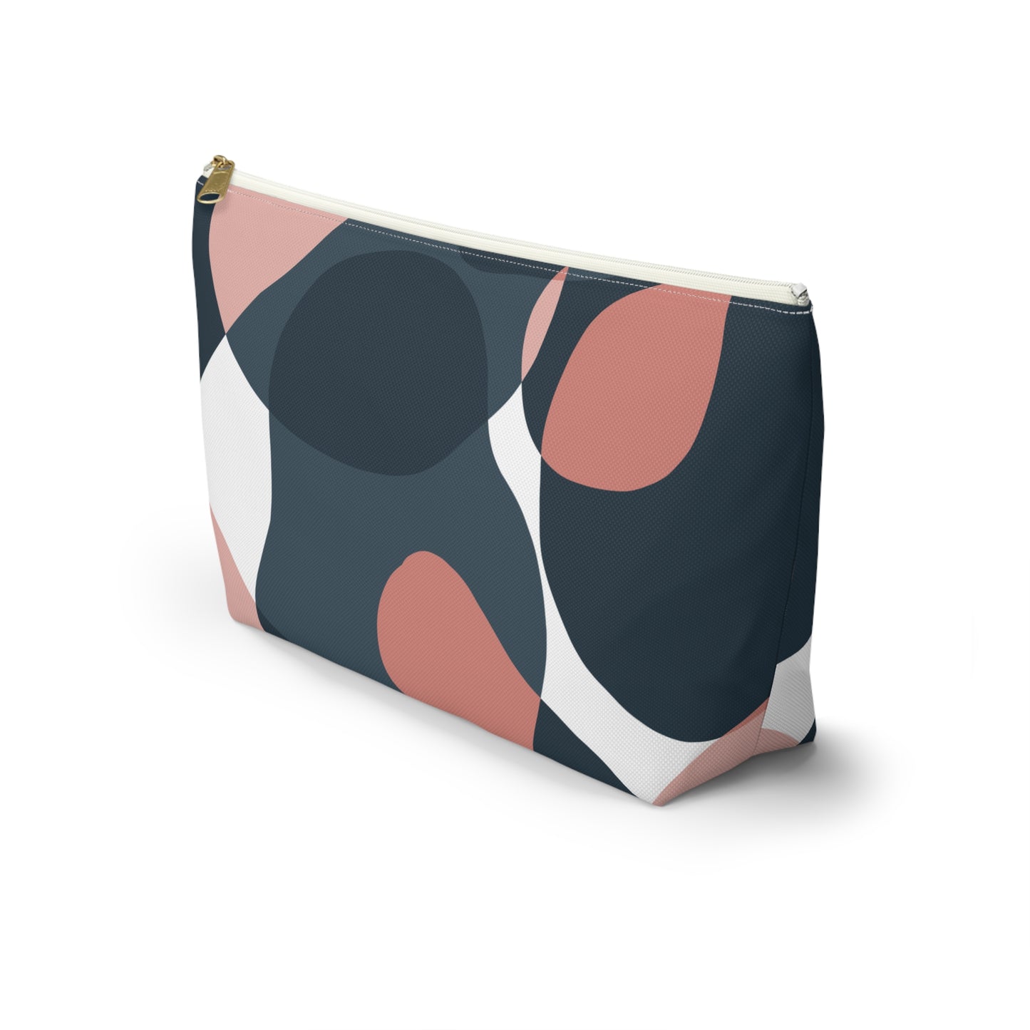 Abstract Chic Accessory Pouch w T-bottom