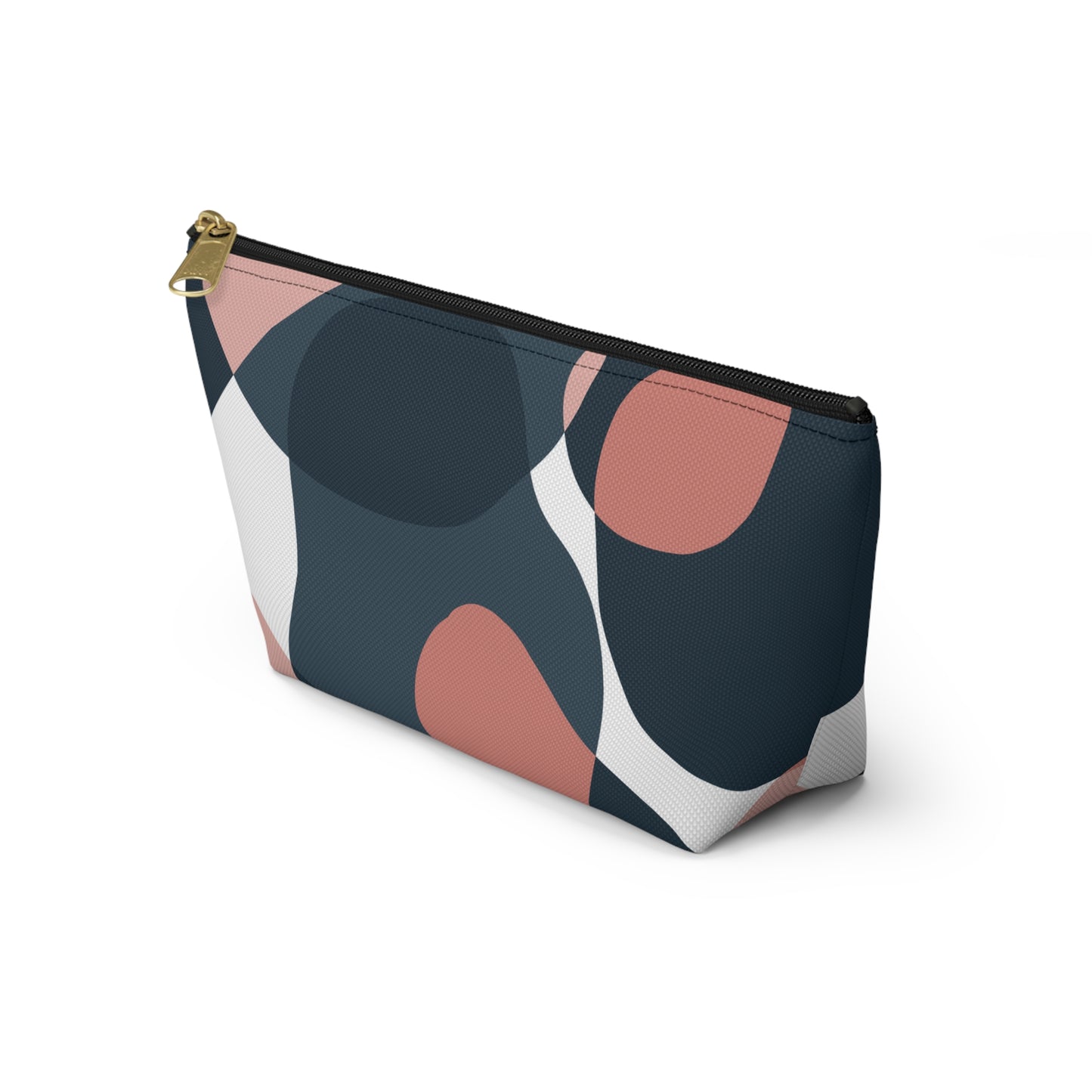 Abstract Chic Accessory Pouch w T-bottom