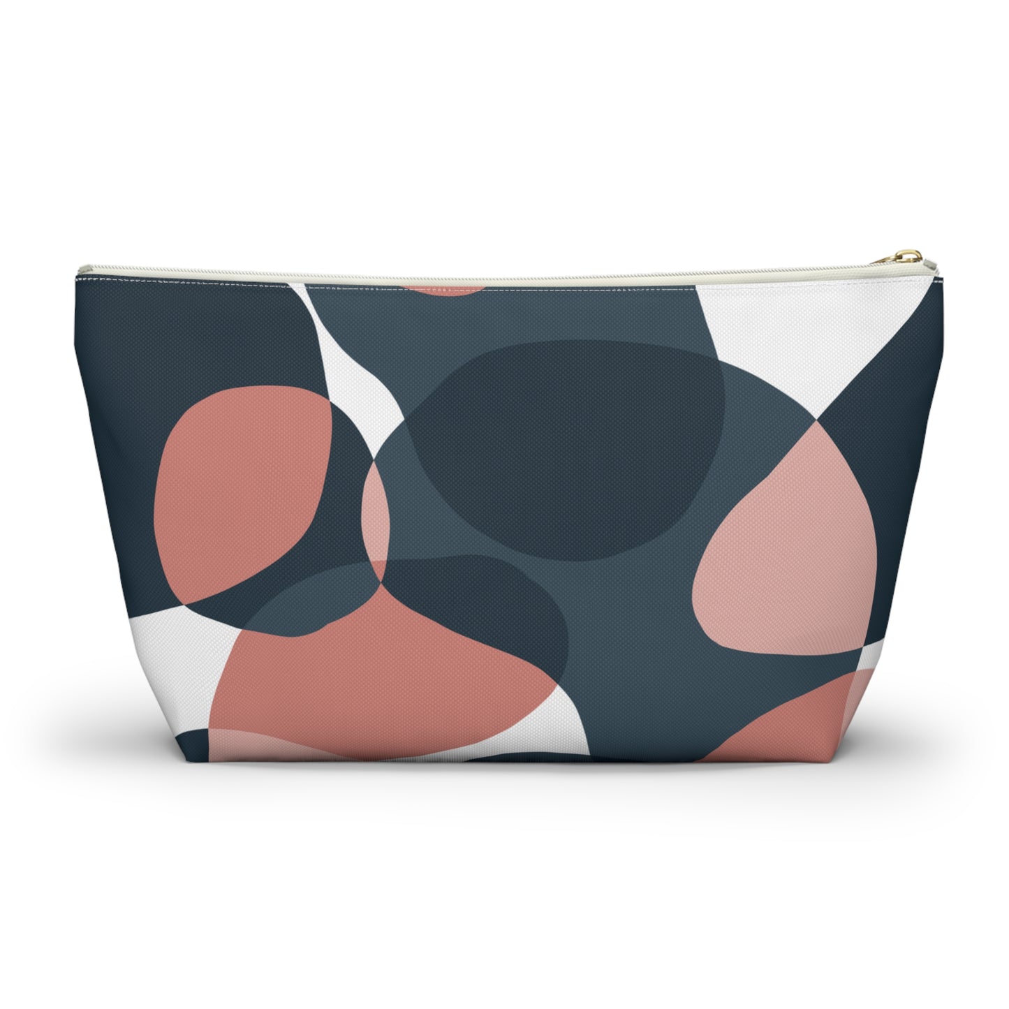Abstract Chic Accessory Pouch w T-bottom