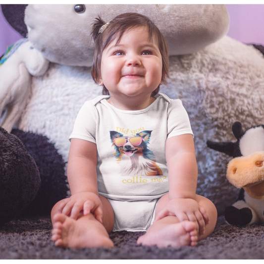 Collie Me? Short Sleeve Onesie 3M-24M