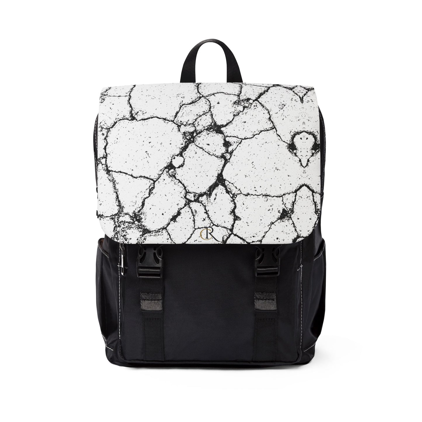 Cracked Plates - Shoulder Backpack