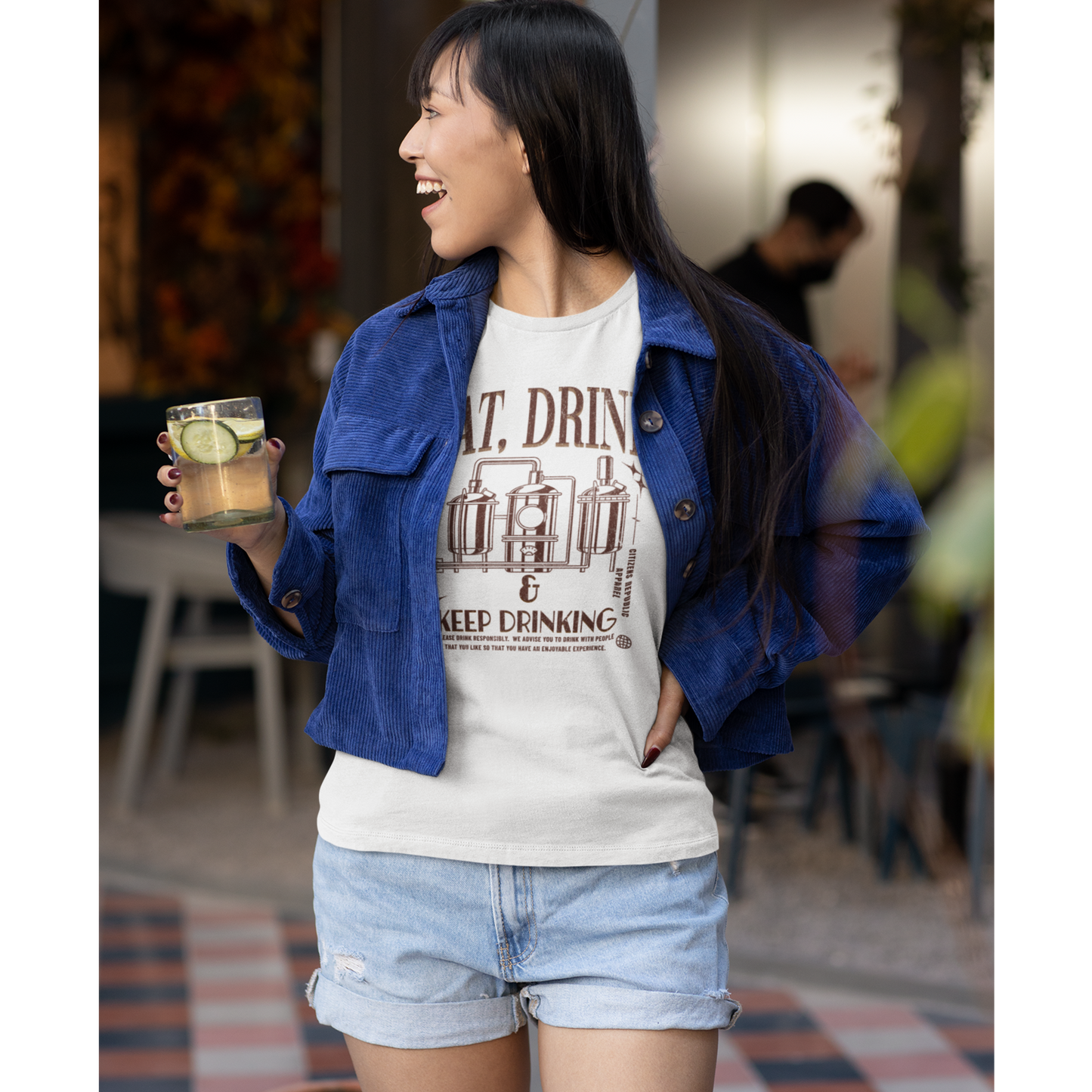Eat, Drink, Repeat Graphic T-Shirt