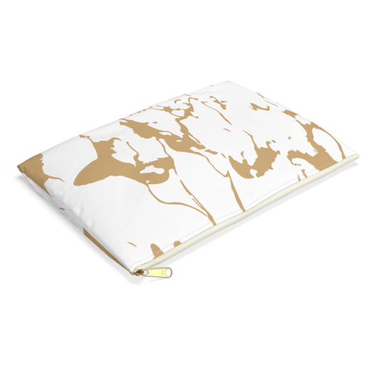 Gold Marble Top - Accessory Pouch