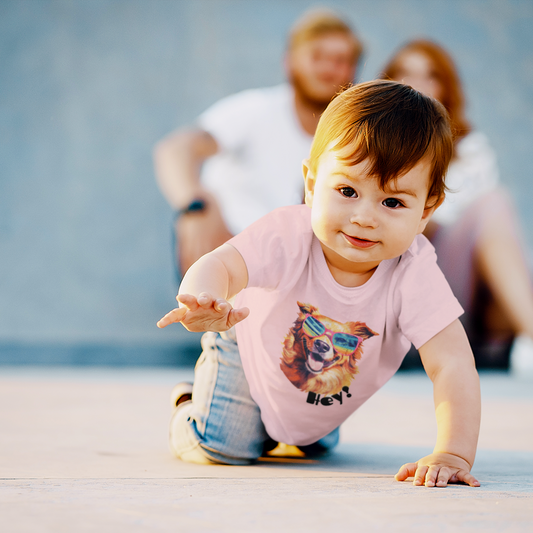 Hey! Short Sleeve Tee 6M-24M