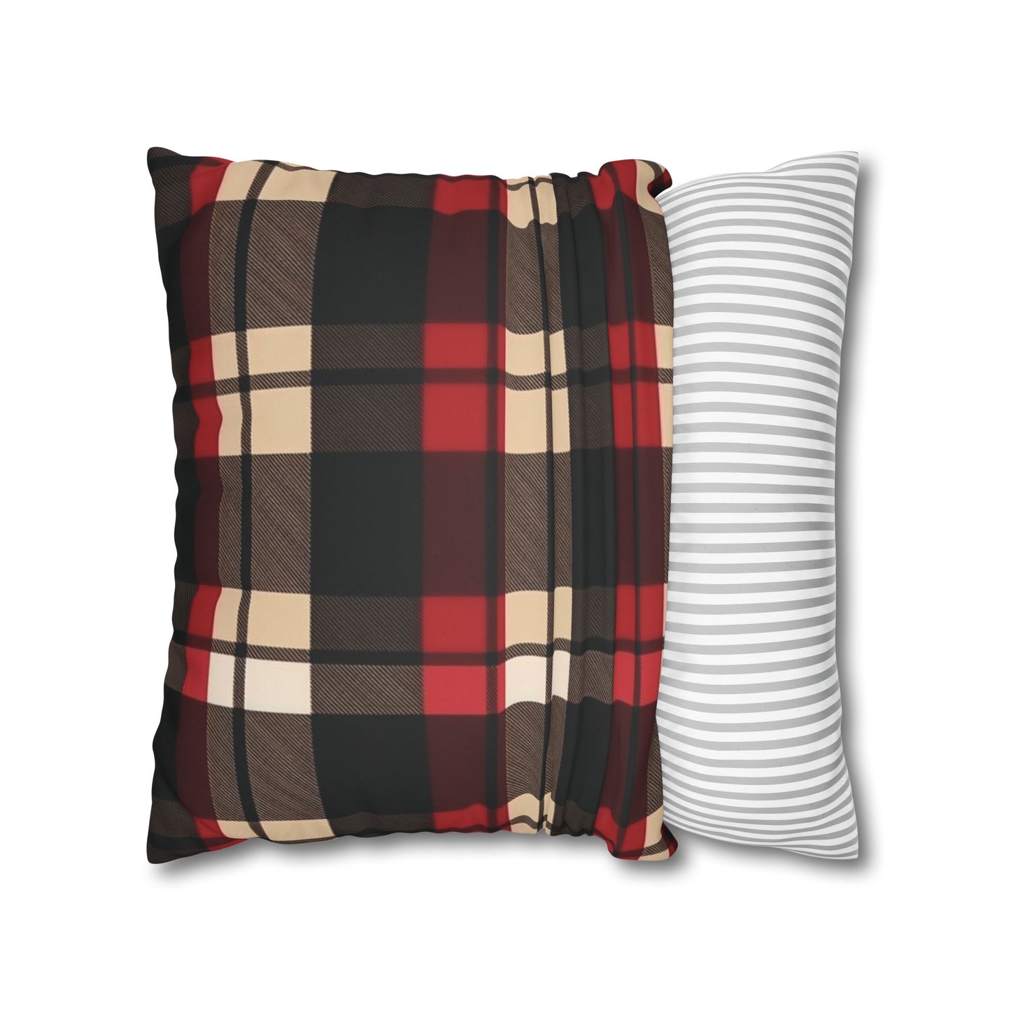 Holiday Cheer - Faux Suede Decorative Pillow Cover