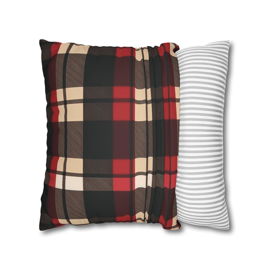 Holiday Cheer - Faux Suede Decorative Pillow Cover