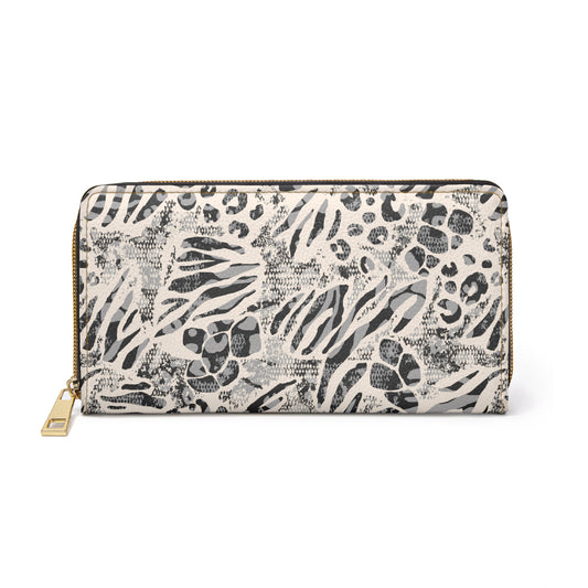 Lines & Spots - Zipper Wallet