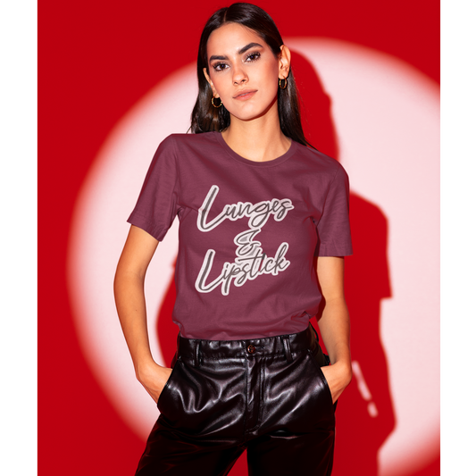 Lunges & Lipstick Graphic T-Shirt