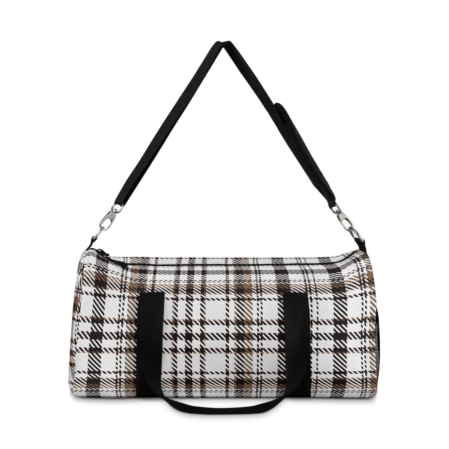 Plaid & Neutral - Duffel Bag